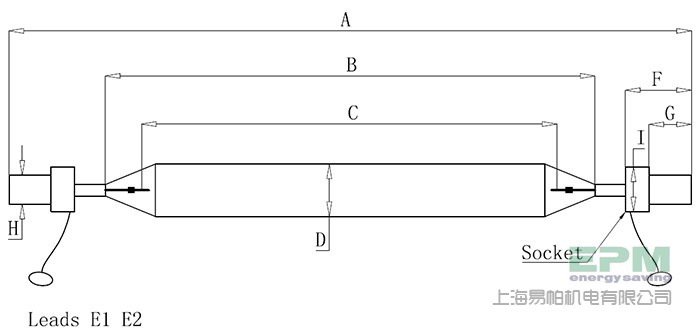 灯管尺寸图